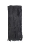 Ann Demeulemeester Woman Black Scarves