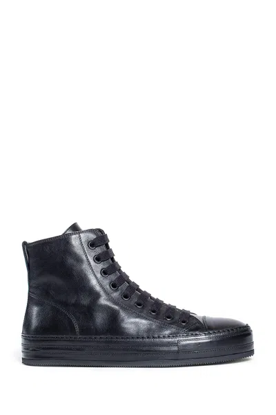 Ann Demeulemeester Woman Black Sneakers