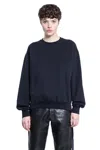 Ann Demeulemeester Woman Black Sweatshirts In Black