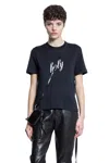 Ann Demeulemeester Woman Black T-shirts & Tank Tops In Black