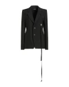 Ann Demeulemeester Woman Blazer Black Size 12 Viscose