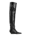Ann Demeulemeester Woman Boot Black Size 6.5 Leather