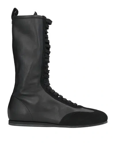 Ann Demeulemeester Woman Boot Black Size 7 Leather