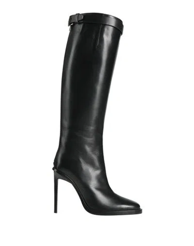 Ann Demeulemeester Woman Boot Black Size 8 Leather