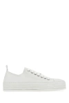 ANN DEMEULEMEESTER ANN DEMEULEMEESTER WOMAN EMBELLISHED LEATHER SNEAKERS