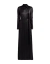 Ann Demeulemeester Woman Maxi Dress Black Size 10 Silk