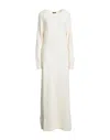 Ann Demeulemeester Long Dresses In White