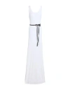 Ann Demeulemeester Woman Maxi Dress White Size Xs Cotton In White