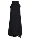 Ann Demeulemeester Long Skirts In Black