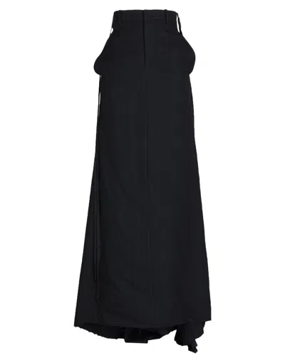 Ann Demeulemeester Long Skirts In Black