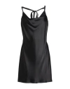 Ann Demeulemeester Woman Mini Dress Black Size 8 Acetate, Viscose