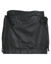 Ann Demeulemeester Woman Mini Skirt Black Size 10 Cotton