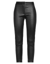 Ann Demeulemeester Woman Pants Black Size 2 Soft Leather In Black