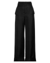Ann Demeulemeester Woman Pants Black Size 10 Cupro In Black