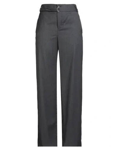 Ann Demeulemeester Woman Pants Grey Size 12 Virgin Wool In Gray