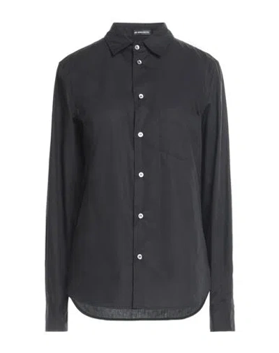 Ann Demeulemeester Woman Shirt Black Size 8 Cotton