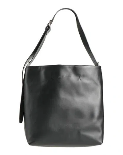 Ann Demeulemeester Woman Shoulder Bag Black Size - Calfskin