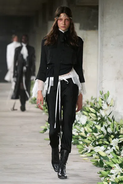 Ann Demeulemeester Woman Silver Hair Accessories