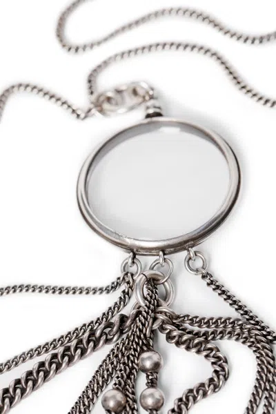 Ann Demeulemeester Woman Silver Jewellery In Metallic