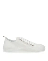 Ann Demeulemeester 30mm Gert Denim Low-top Sneakers In Off White