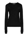 Ann Demeulemeester Woman Sweater Black Size 6 Virgin Wool In Black