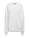 Ann Demeulemeester Woman Sweatshirt Ivory Size M Cotton In White