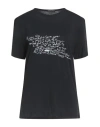 Ann Demeulemeester Woman T-shirt Black Size L Cotton
