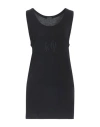 Ann Demeulemeester Seva Embroidered Tank Top In Black