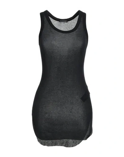 Ann Demeulemeester Tank Tops In Black