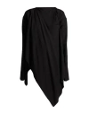 Ann Demeulemeester Woman Top Black Size 10 Viscose In Black