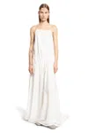 Shop Ann Demeulemeester Woman White Dresses