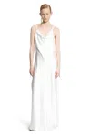 Ann Demeulemeester Off-white Nura Slip Maxi Dres In White