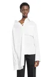 Ann Demeulemeester Woman White Shirts In White