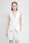 Ann Demeulemeester Button-up Gilet In White