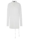 Ann Demeulemeester Women Elisabeth Long High Comfort Shirt In White
