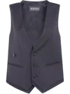 Ann Demeulemeester V-neck Vest In Black