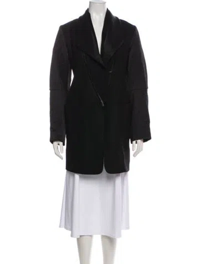 Pre-owned Ann Demeulemeester Wool Blazer In Black