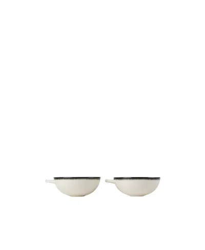 Ann Demeulemeester X Serax Co-signed D É Teacup With Two Pieces In White