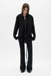 Ann Demeulemeester Xyla 5-pockets Slim Fit Bootcut Trousers In Multi