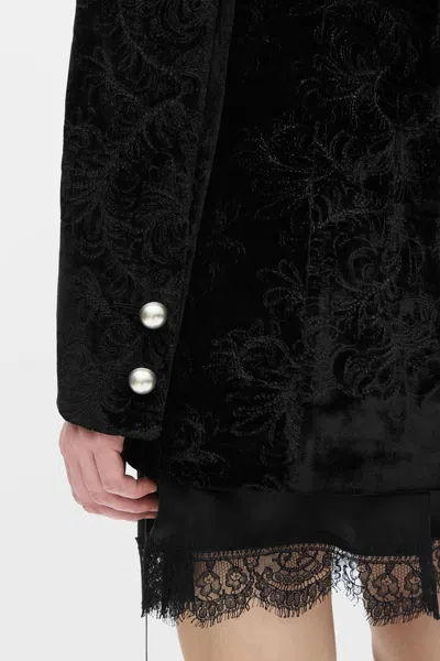 Ann Demeulemeester Yana Marsina Jacket In Black