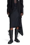 Ann Demeulemeester Ylva Midi Wrap Skirt