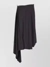 Ann Demeulemeester Ylva Midi Wrap Skirt Wool Twill