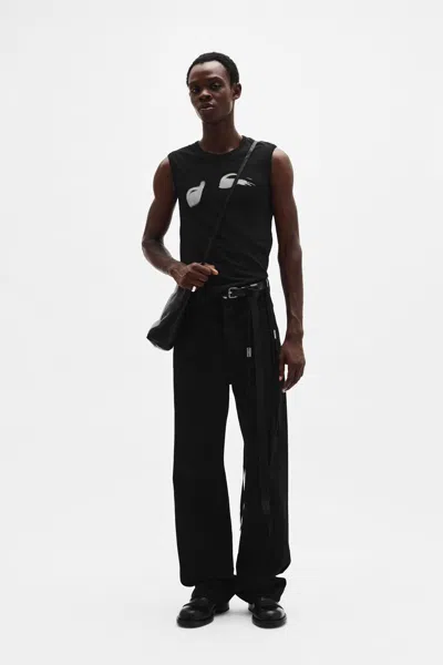ANN DEMEULEMEESTER YSEWIJN ''SMOKEY EYES'' SLEEVELESS TOP