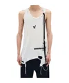Ann Demeulemeester Ysewijn Standard Tank Top In Natural Color