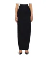 Ann Demeulemeester Black Nathalie X-long Pencil Maxi Skirt In Black