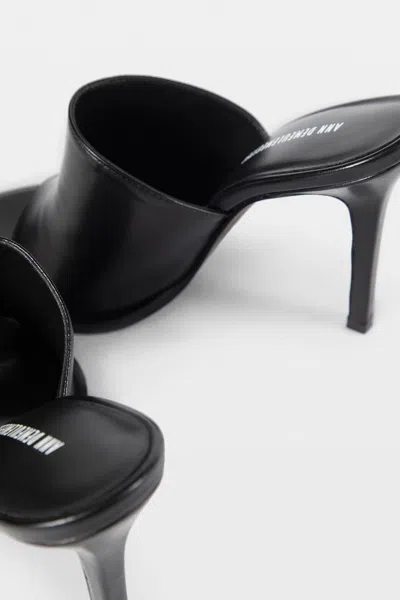 Ann Demeulemeester Ziya Nappa Leather Sandals In Animal Print