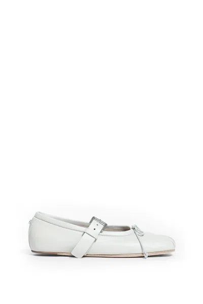 Ann Demeulemeester Zoey Ballerinas In White