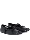 Ann Demeulemeester Zoey Ballerinas In Nappa Calfskin In Multi