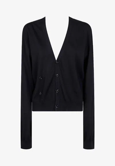 ANN DEMEULEMEESTER ZOFIA ASYMMETRIC CARDIGAN