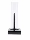 Ann Deumelemeester X Serax Winter Squared Glass Candleholder In Weiss